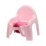 Горшок-стульчик детский розовый Башпласт/М1528